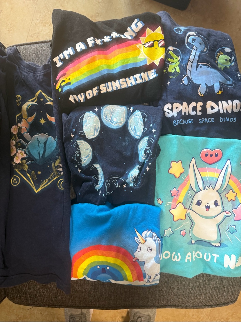 6 Tee Turtle Shirts used include all pictured